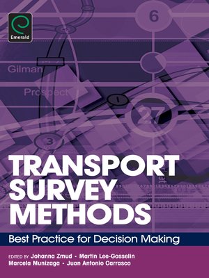 cover image of Transport Survey Methods